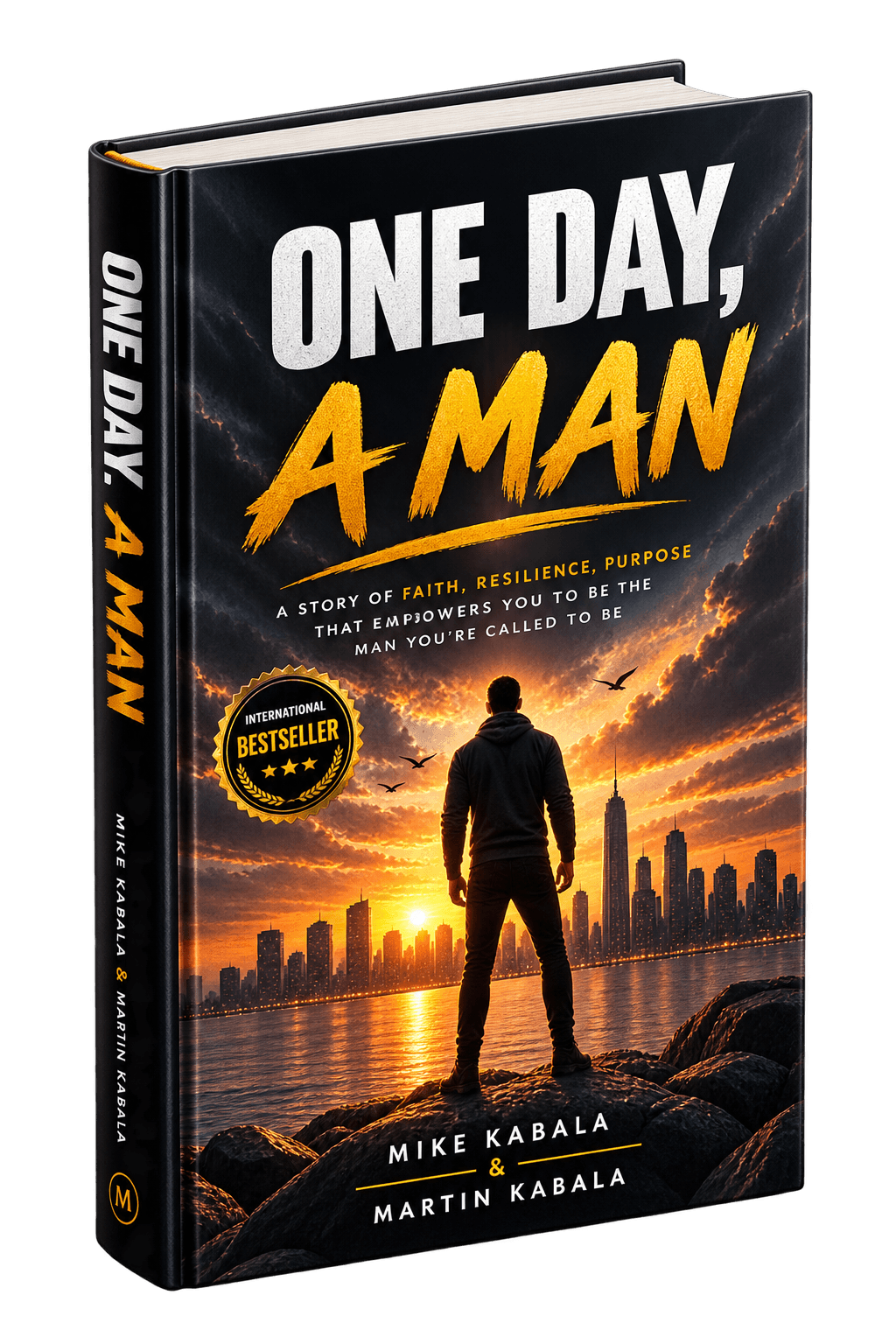 One Day, A Man Book Cover
